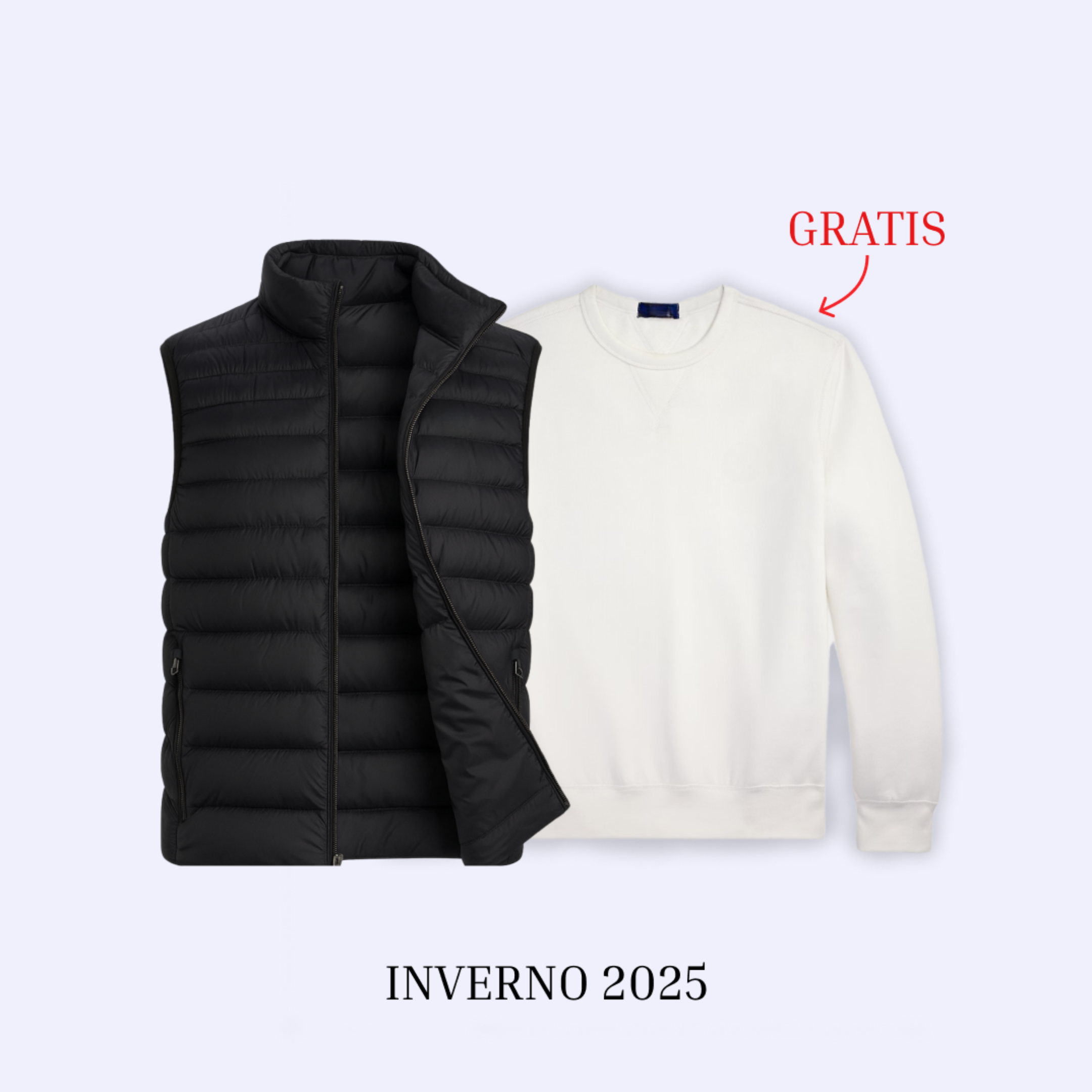 Gilet con Maglione Gratis – Offerte d’Inverno
