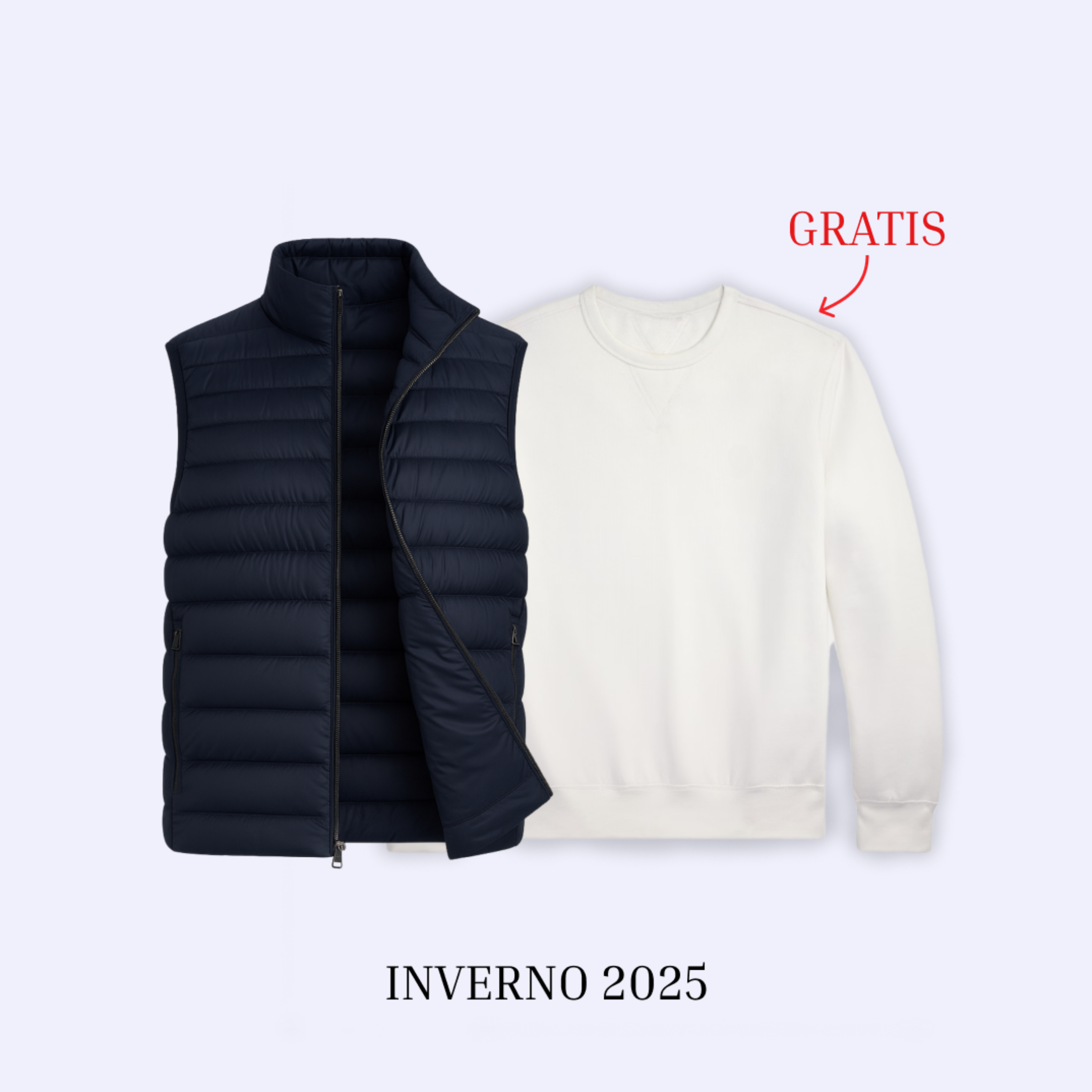 Gilet con Maglione Gratis – Offerte d’Inverno