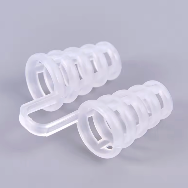 Anti-Snoring Nasal Coil – Soft Silicone Breathing Aid for Better Sleep